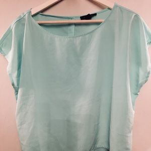 Forever 21 Mint Green Top NWT